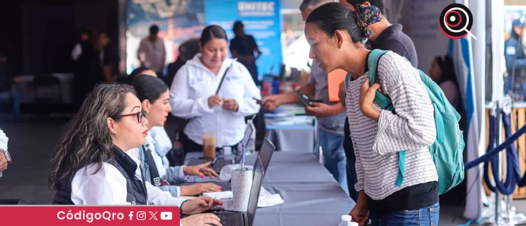 La secretaria del Trabajo estatal resaltó que más de 850 personas, al momento de la inauguración, ya habían solicitado información sobre las vacantes / Foto: Cortesía