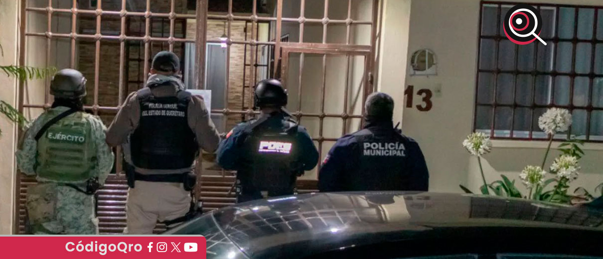 Realiza FGE 23 cateos simultáneos en Querétaro y El Marqués