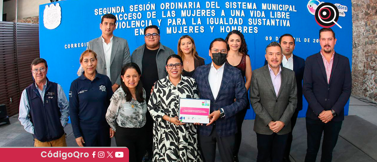 Aprueban programa municipal para la igualdad sustantiva en Corregidora