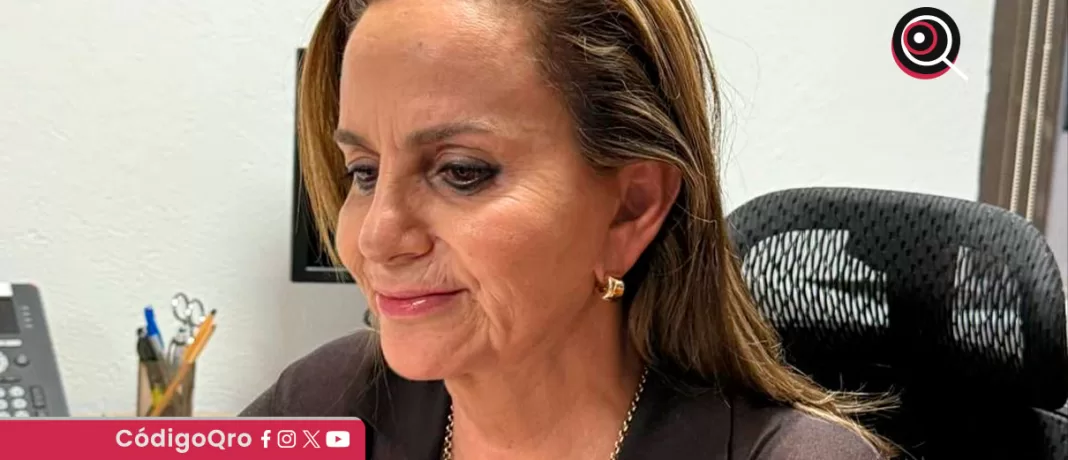 Lorena García Alcocer explicó que la propuesta destaca que el 93.2 por ciento de los delitos cometidos en el país no se denuncian / Foto: Cortesía