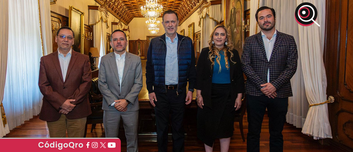 Diputados integrantes de la Mesa Directiva se reunieron con el gobernador