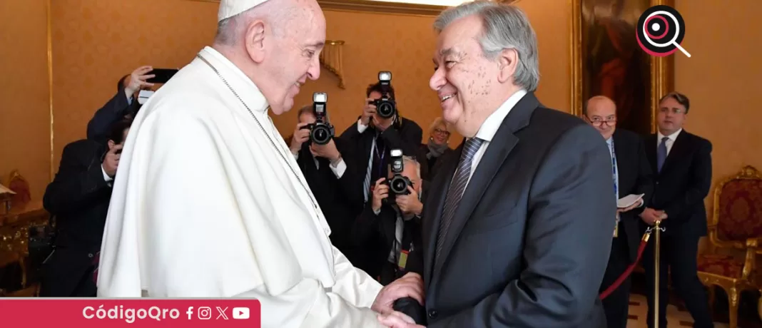 De todo el legado que deja Francisco, Guterres destacó su compromiso con la lucha contra el cambio climático / Foto: Cortesía
