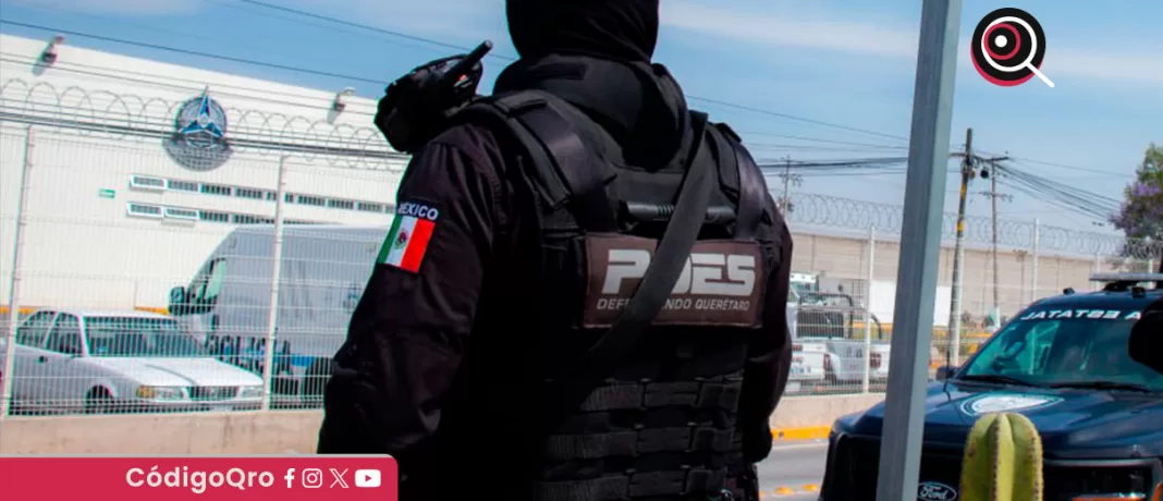 Una mujer fue detenida en San Juan del Río tras disparar contra elementos de la Policía Estatal / Foto: Cortesía