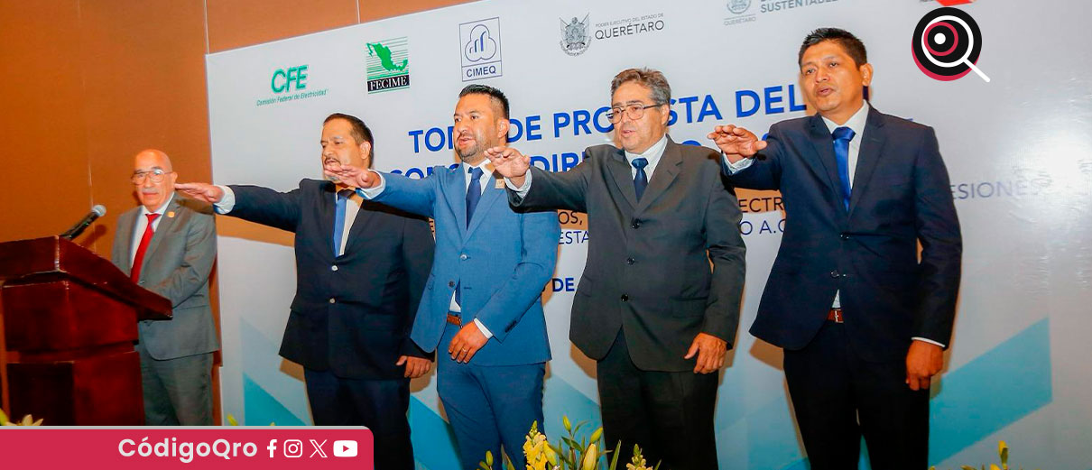 Rinde protesta nuevo Consejo Directivo del CIMEQ