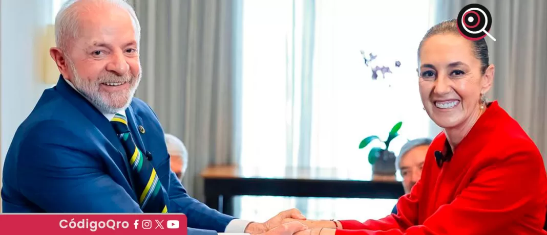 Claudia Sheinbaum y Lula da Silva pactaron reuniones periódicas entre sus gobiernos e industrias para reforzar la cooperación bilateral / Foto: Cortesía