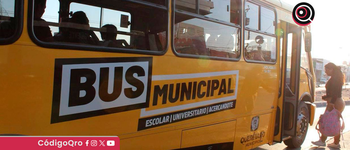 Suspenden transporte municipal en Querétaro el 1 de mayo
