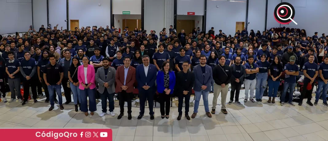 Más de 250 jóvenes participaron en el Hackathon Troyano organizado por la UAQ, donde premiaron proyectos de software / Foto: Cortesía