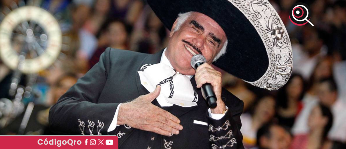 Canción de Vicente Fernández llega a la Biblioteca del Congreso de EUA