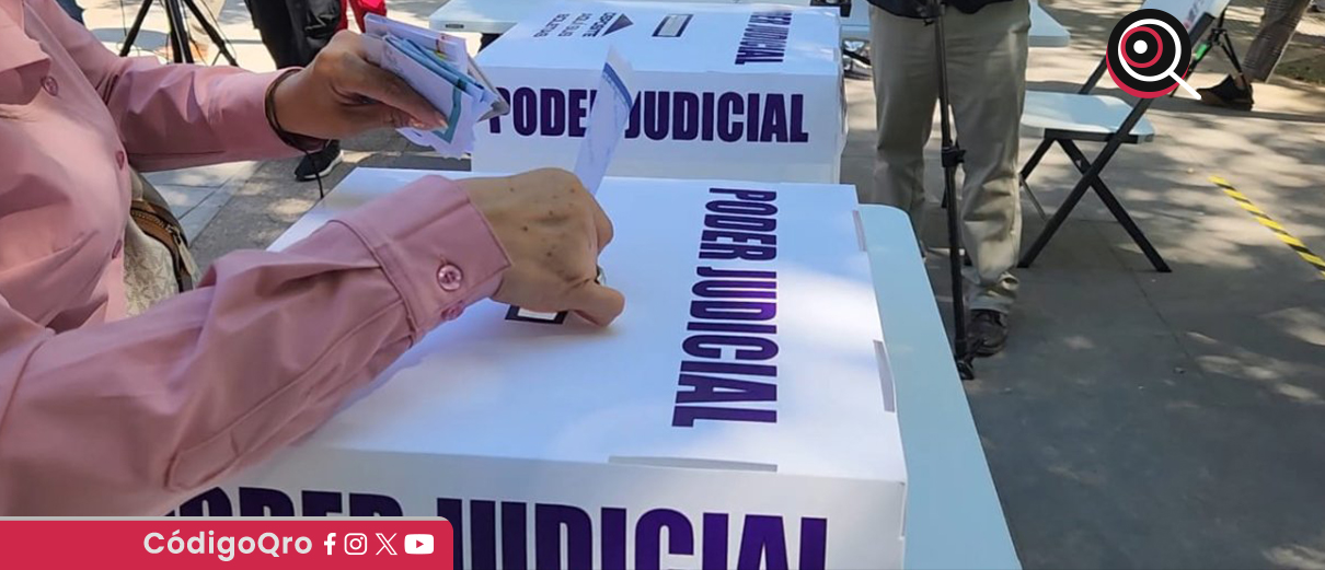 Votan anticipadamente 132 personas para elección judicial en Querétaro