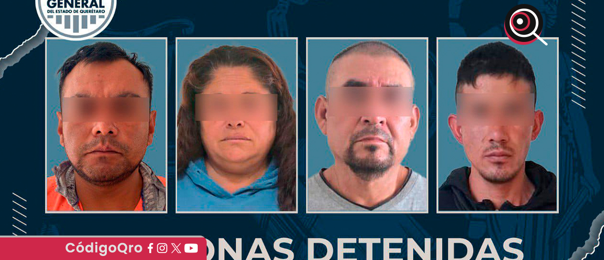 Detienen a 4 personas durante cateos en Huimilpan