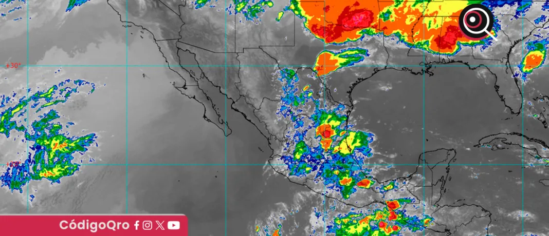 La SMN alertó sobre la formación del primer ciclón tropical de la temporada en el océano Pacífico. Foto: Especial