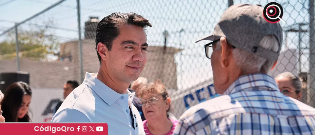 El presidente municipal de Querétaro, Felifer Macías, informó los resultados de la iniciativa 