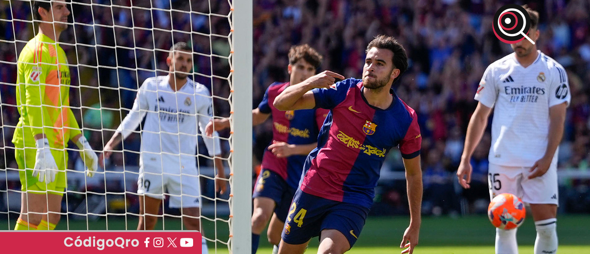 Barcelona vence al Real Madrid y casi asegura la Liga Española