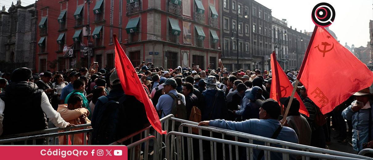 Sheinbaum cancela reunión con CNTE tras protestas en CDMX