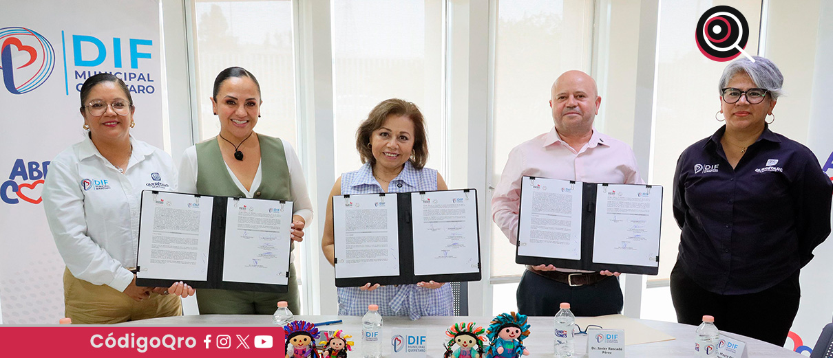 DIF Municipal Querétaro acuerda colaboración con DDHQ