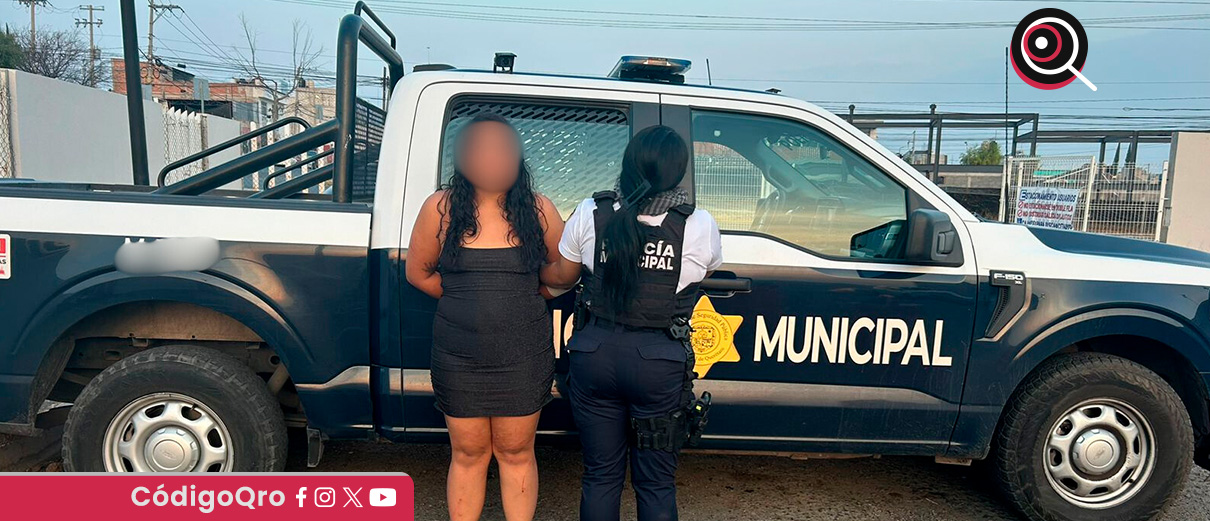Detienen a mujer por lesiones dolosas contra su abuela