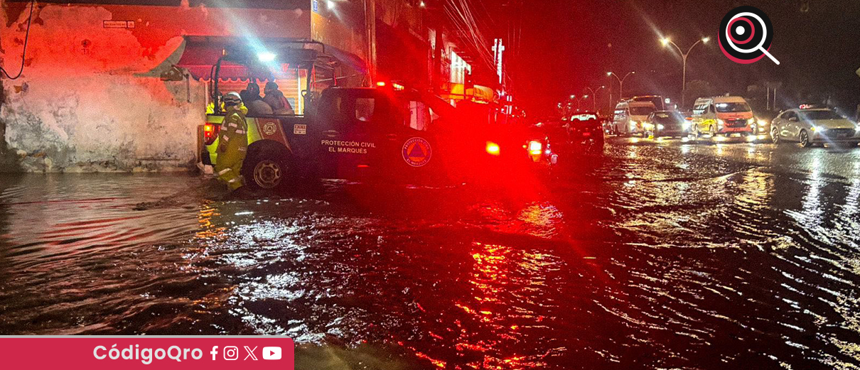El Marqués atiende afectaciones por lluvias