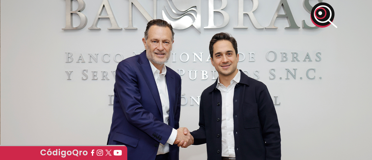 Gobernador presenta carpeta de proyectos a titular de Banobras
