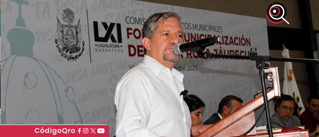 Santa Rosa Jáuregui debe ser municipio, "no hay pretexto": Luis Humberto Fernández