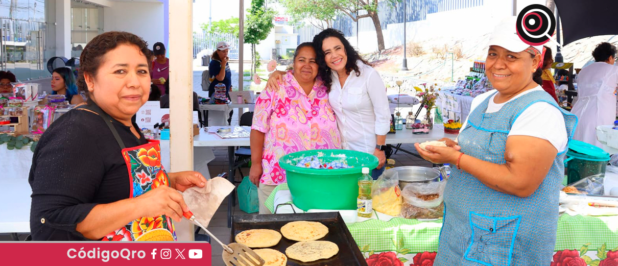 Inauguran el Mercadito de Emprendedoras 2025