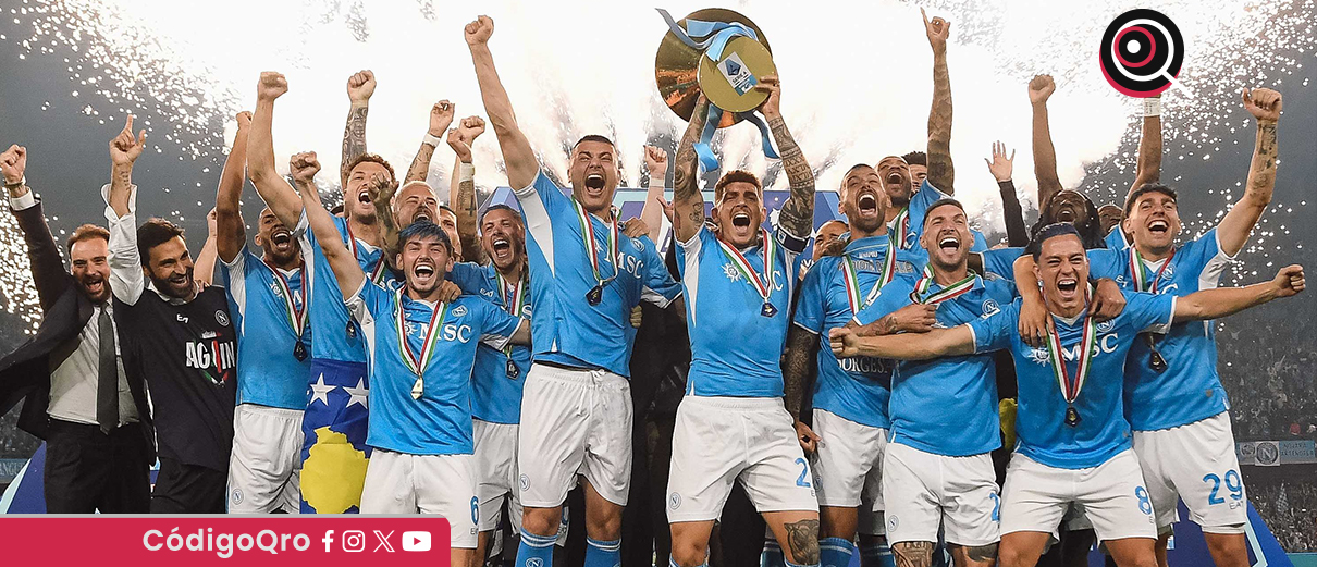 ¡Napoli conquista el cuarto 'Scudetto' de su historia!