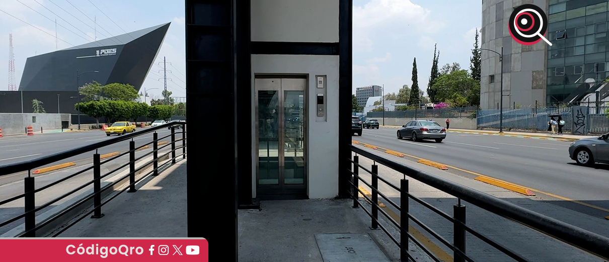Empezarán a operan elevadores de la estación Universidad