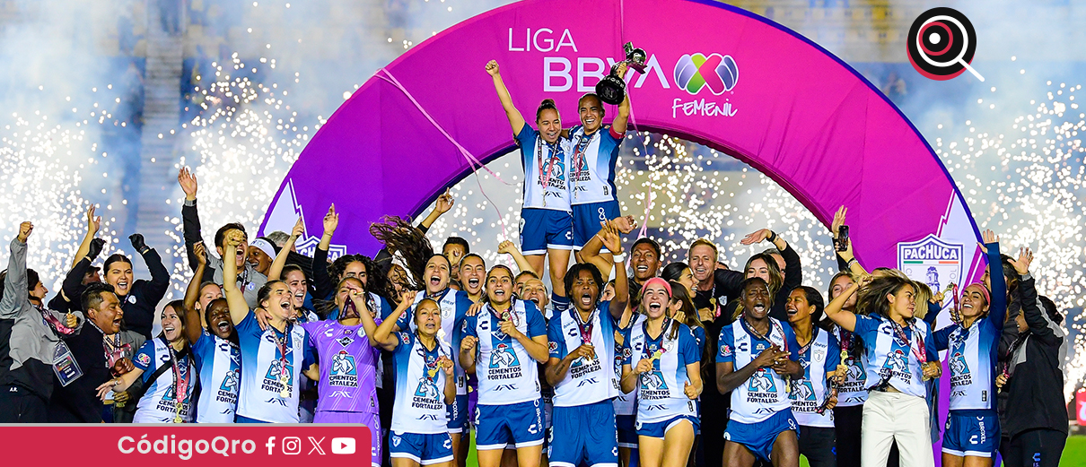 Por primera vez, Pachuca conquista la Liga MX Femenil