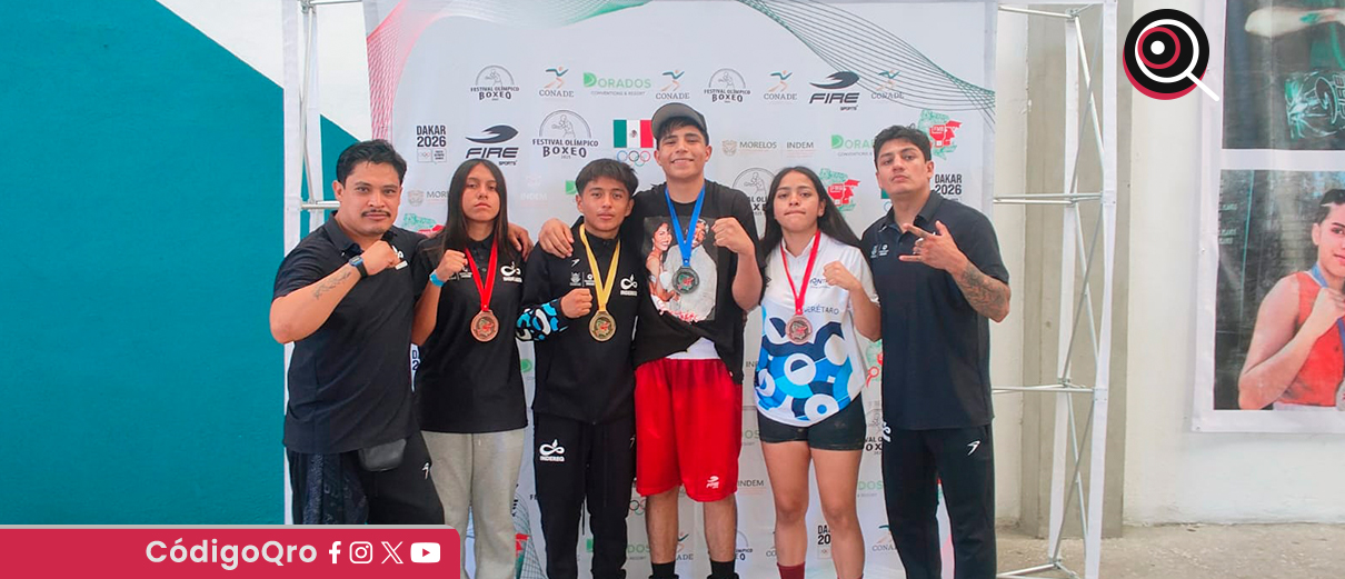 Queretanos brillan en Festival Olímpico de Boxeo 2025