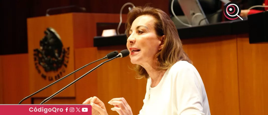 La Asociación Mexicana de Mujeres Empresarias reconoció la trayectoria política de Guadalupe Murguía. Foto: Especial