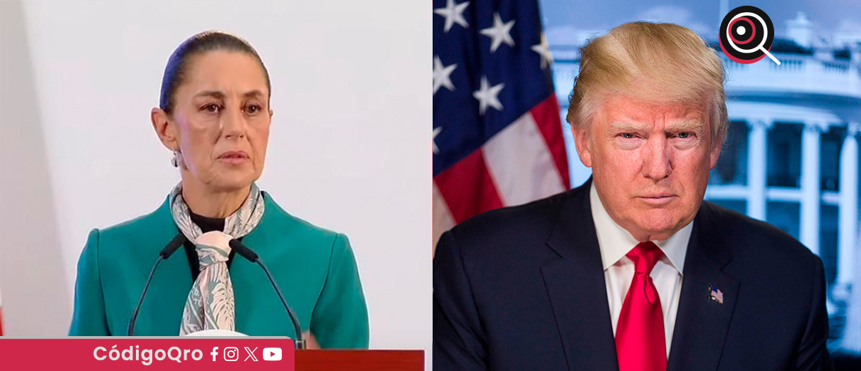 Tras conversación “positiva”, Sheinbaum acuerda con Trump trabajo conjunto