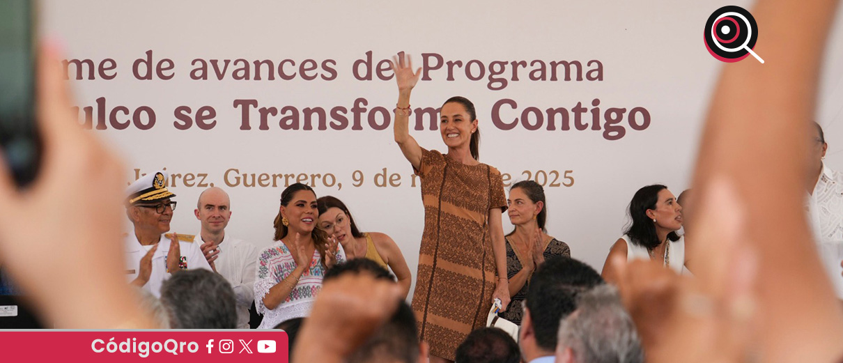 Sheinbaum realiza gira por Nayarit, Guerrero, CDMX y EdoMex
