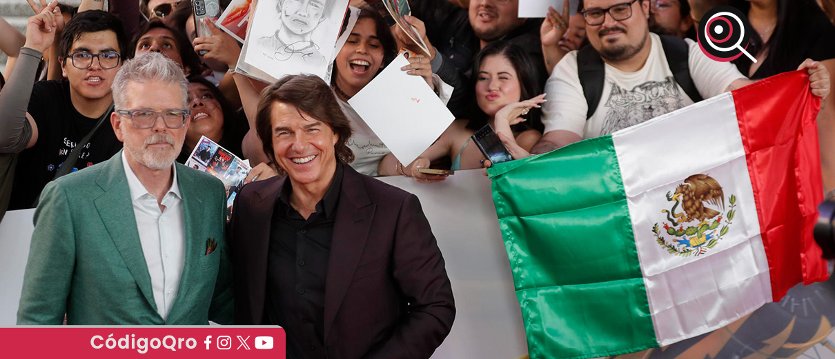 Tom Cruise aterriza en México en último salto de “Misión Imposible”