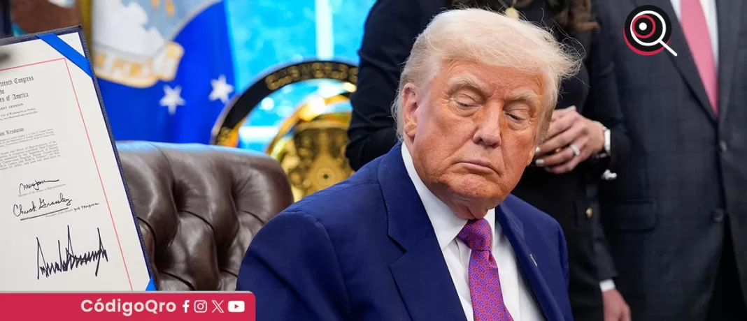 El presidente de Estados Unidos, Donald Trump, adelantó que reducirá hasta 80% el precio de los medicamentos. Foto: Agencia EFE