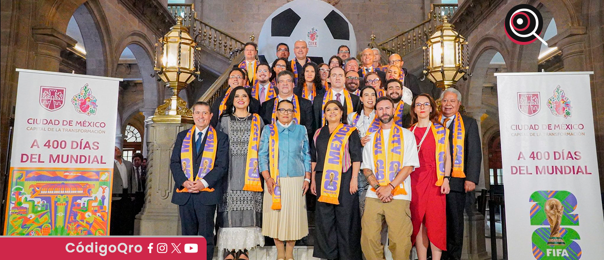 ¡Los partidos del Mundial 2026 se podrán ver en el Zócalo de la CDMX!