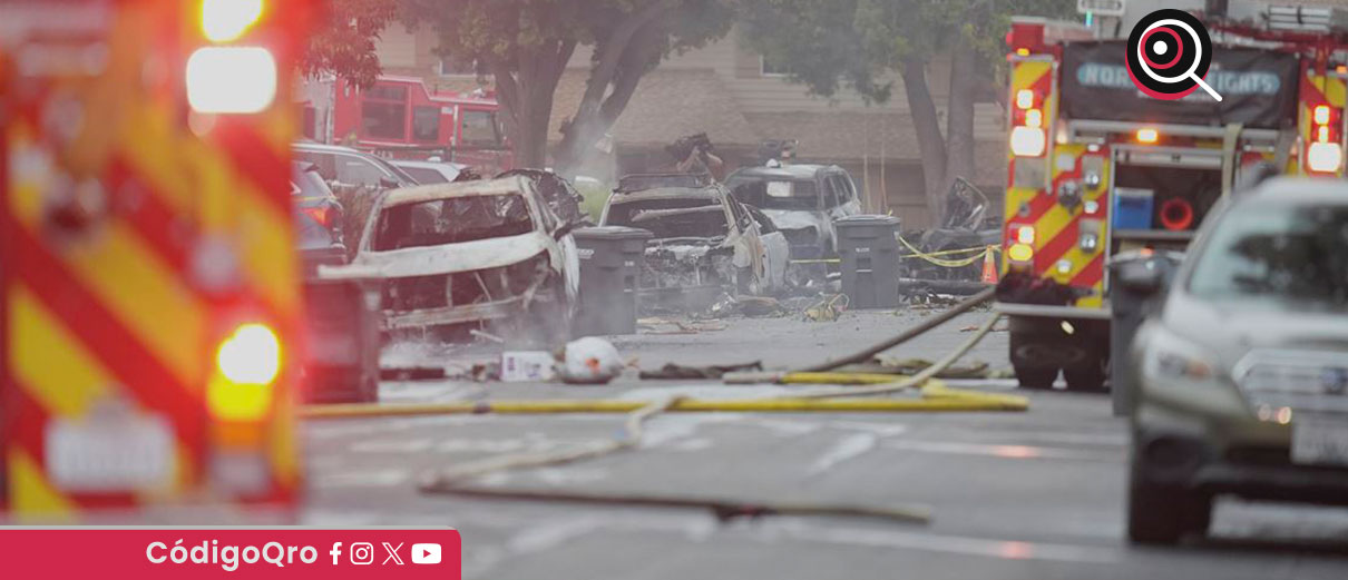 Caída de avioneta en San Diego deja varios fallecidos