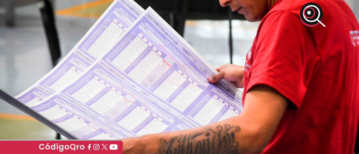 INE recibe denuncias sobre distribución de "acordeones" para elección judicial