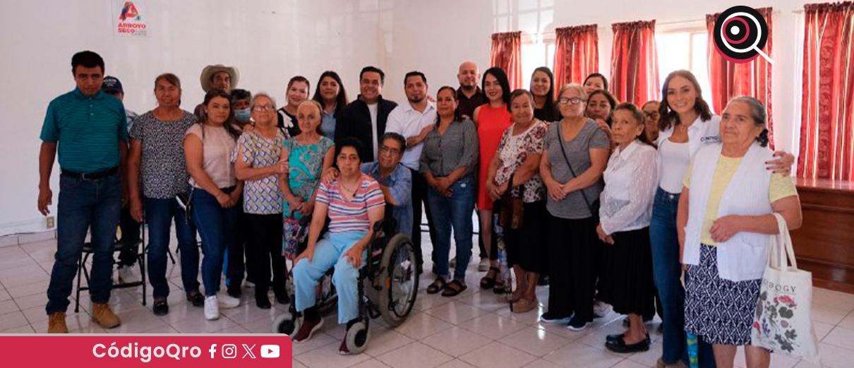 Supervisan clubes del Adulto Mayor en la Sierra Gorda