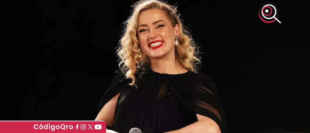 Amber Heard dio la bienvenida a mellizos