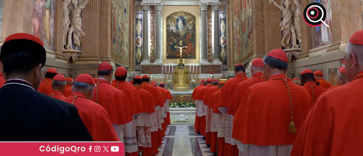 Inicia cónclave para elegir al sucesor del papa Francisco