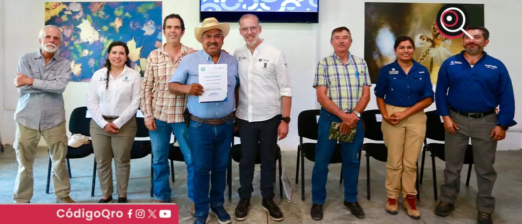 Del Prete aseguró que con este proyecto se regeneran ecosistemas, aumenta la biomasa, la captura de carbono / Foto: Cortesía