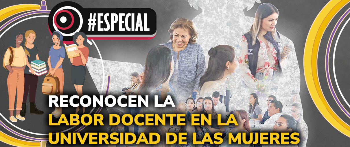 Reconocen la labor docente en la Universidad de las Mujeres
