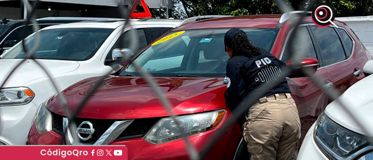 Catean 32 lotes de autos en Querétaro y Corregidora