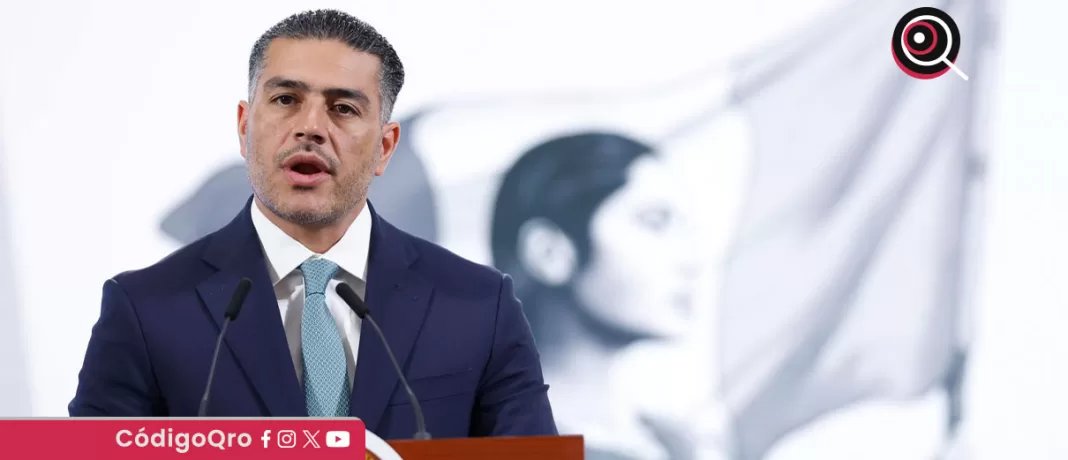 García Harfuch detalló que estas decisiones judiciales derivaron en 164 egresos por cambio de medida cautelar y dos liberaciones definitivas / Foto: Agencia EFE