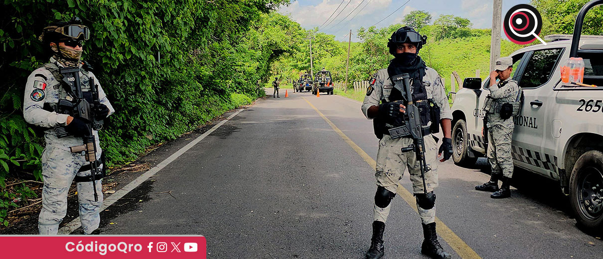 Detienen a presunto criminal en operativo federal en Coacalco