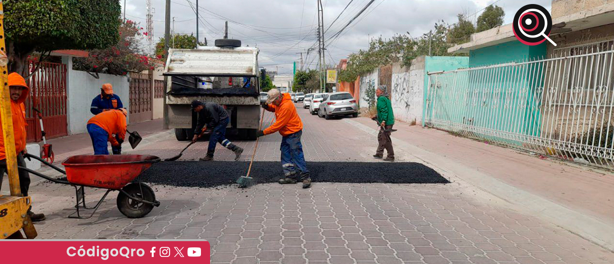 Atienden más de mil 800 reportes para mejorar infraestructura vial en la capital