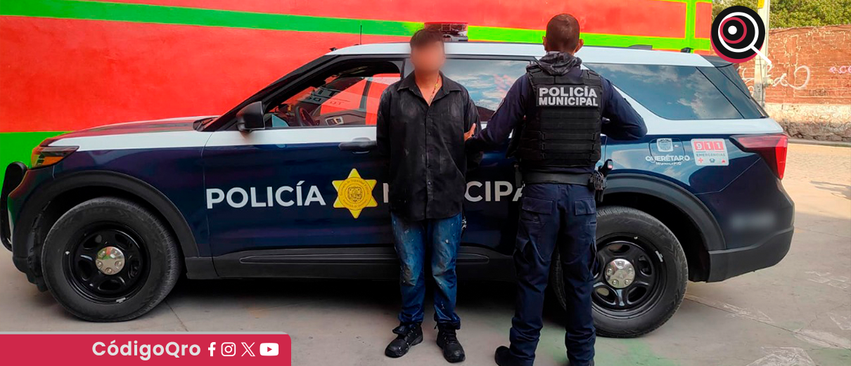 Capturan a lavacoches por robo a comercio en El Salitre