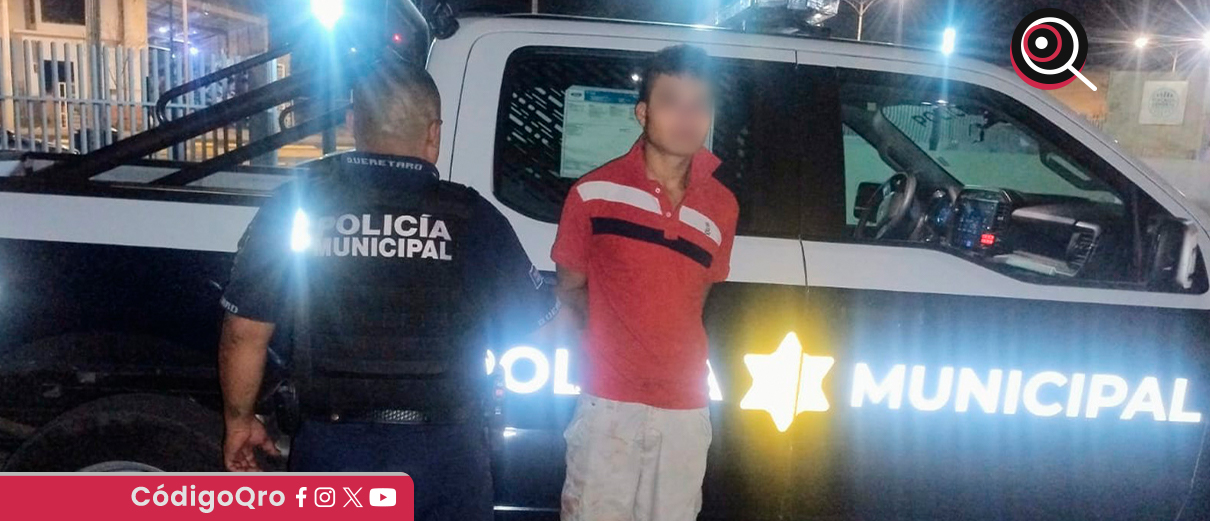 Por lesiones a su pareja, detienen a un hombre en San Francisquito