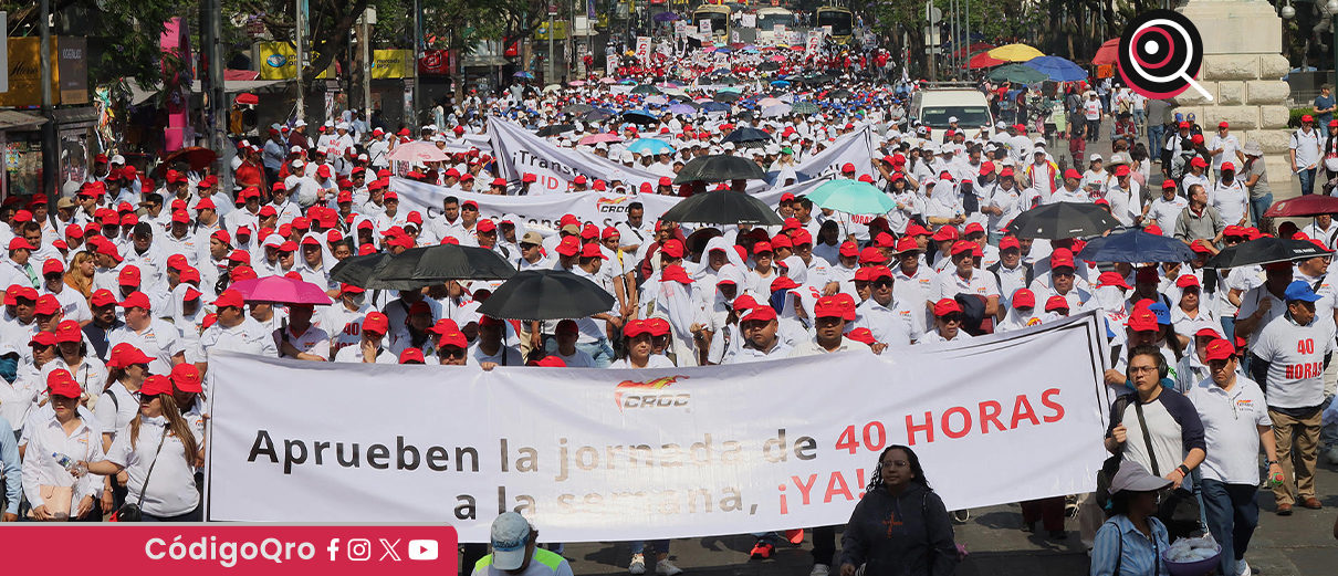 Trabajadores exigen la aprobación de la reforma laboral