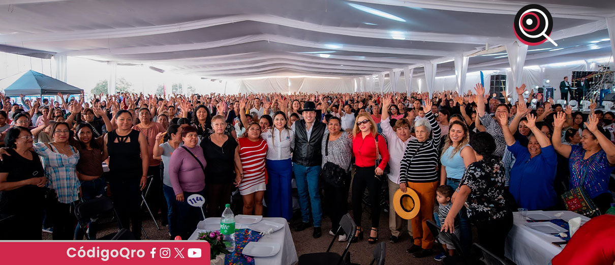 Más de 10 mil madres de familia participaron en convivios en El Marqués