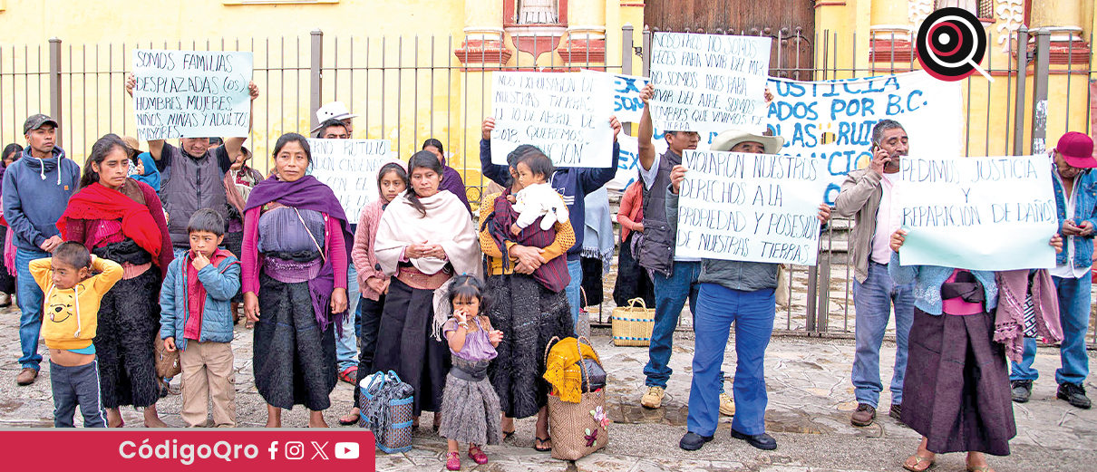 Más de 26 mil personas, desplazadas por violencia en México en 2024